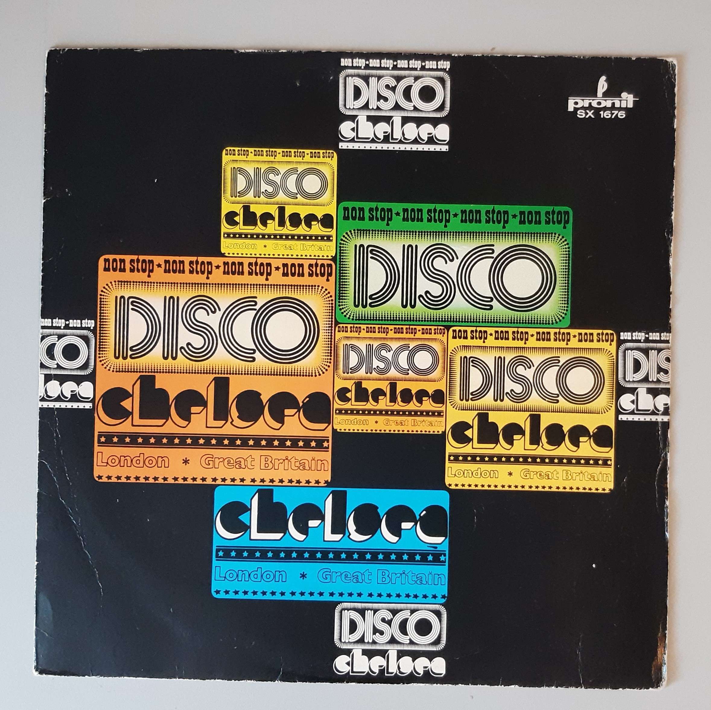 Various – "Disco Chelsea" (Pronit – SX 1676) Cover Vorderseite