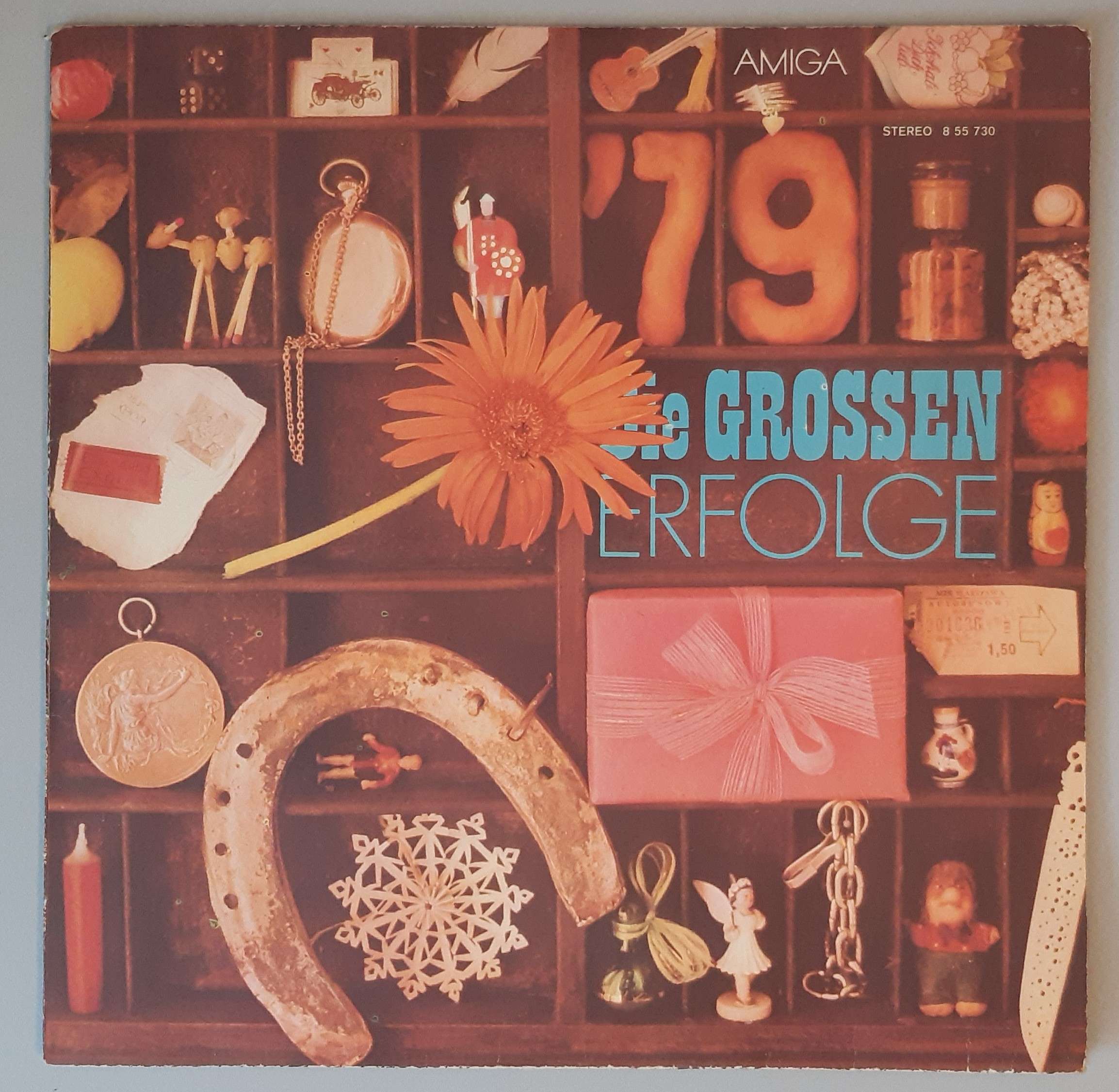 Various – "Die Großen Erfolge '79" (AMIGA – 8 55 730) Cover Vorderseite