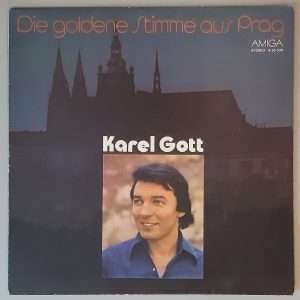 Karel Gott – "Die Goldene Stimme Aus Prag" (AMIGA – 8 55 530) Cover Vorderseiten