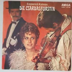 Emmerich Kálmán – Die Csárdásfürstin" (Amiga – 8 45 090) Cover Vorderseite