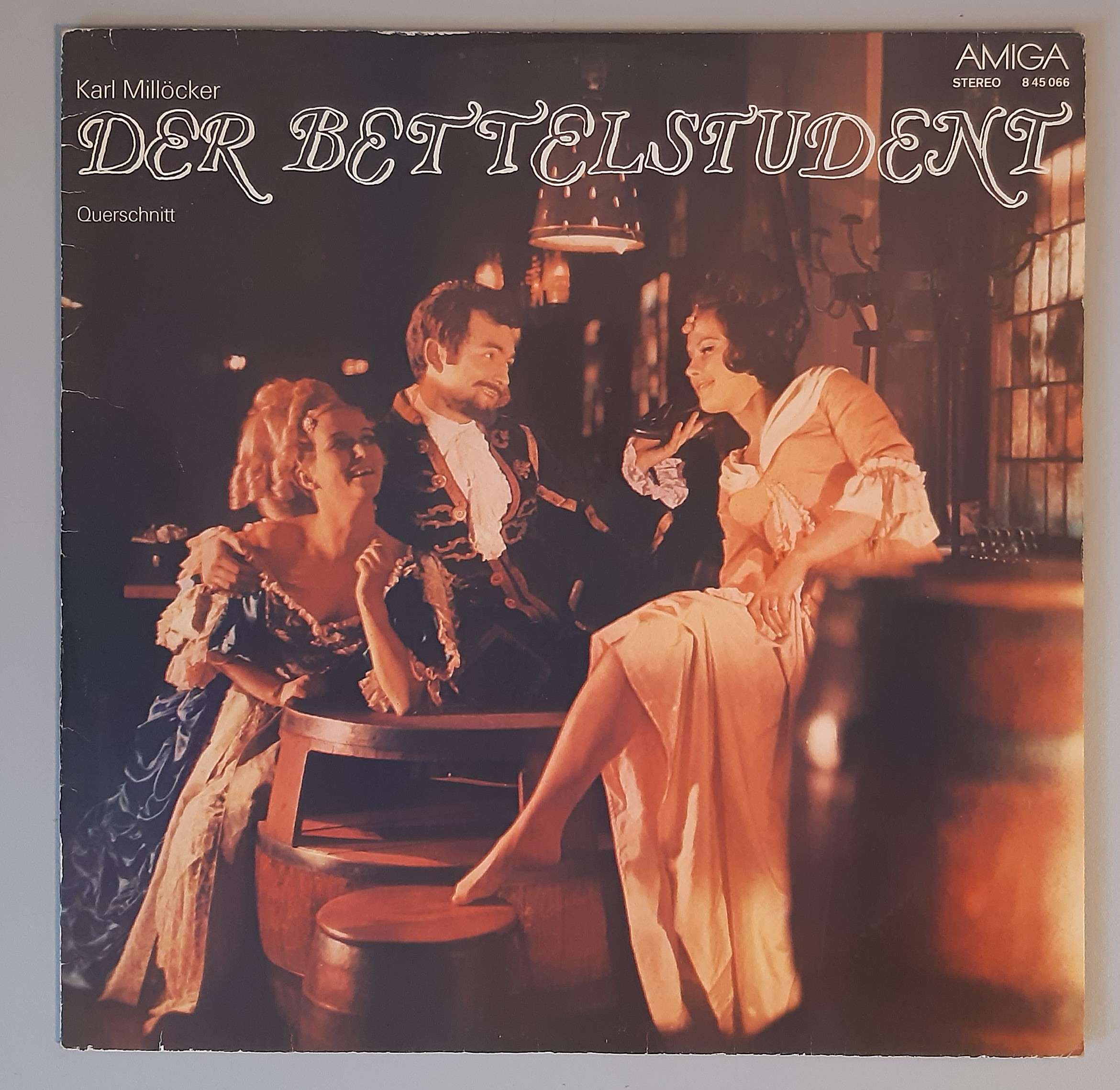 Karl Millöcker – "Der Bettelstudent" (Querschnitt) (AMIGA – 8 45 066) Cover Vorderseite