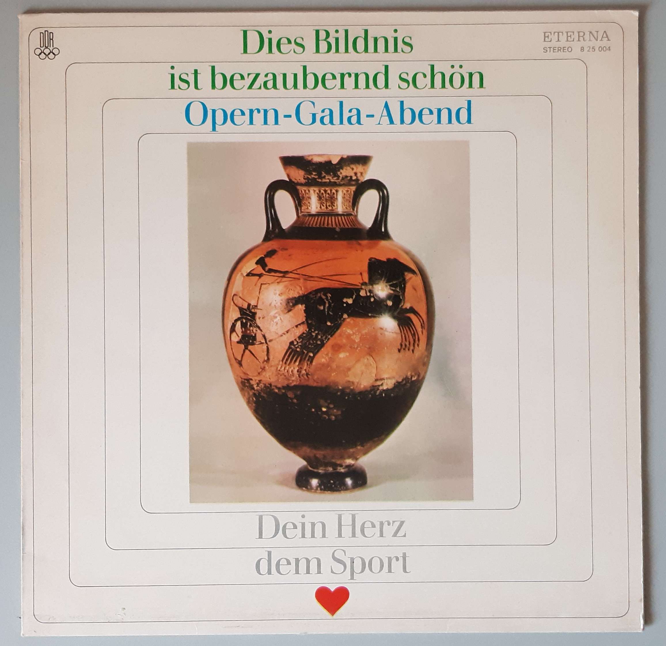 Various – "Dies Bildnis Ist Bezaubernd Schön" (Opern-Gala-Abend) (ETERNA – 8 25 004) Cover Vorderseite