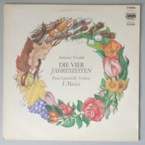 Antonio Vivaldi - "I Musici, Pina Carmirelli – Die Vier Jahreszeiten" (ETERNA – 7 29 179) Cover Vorderseite