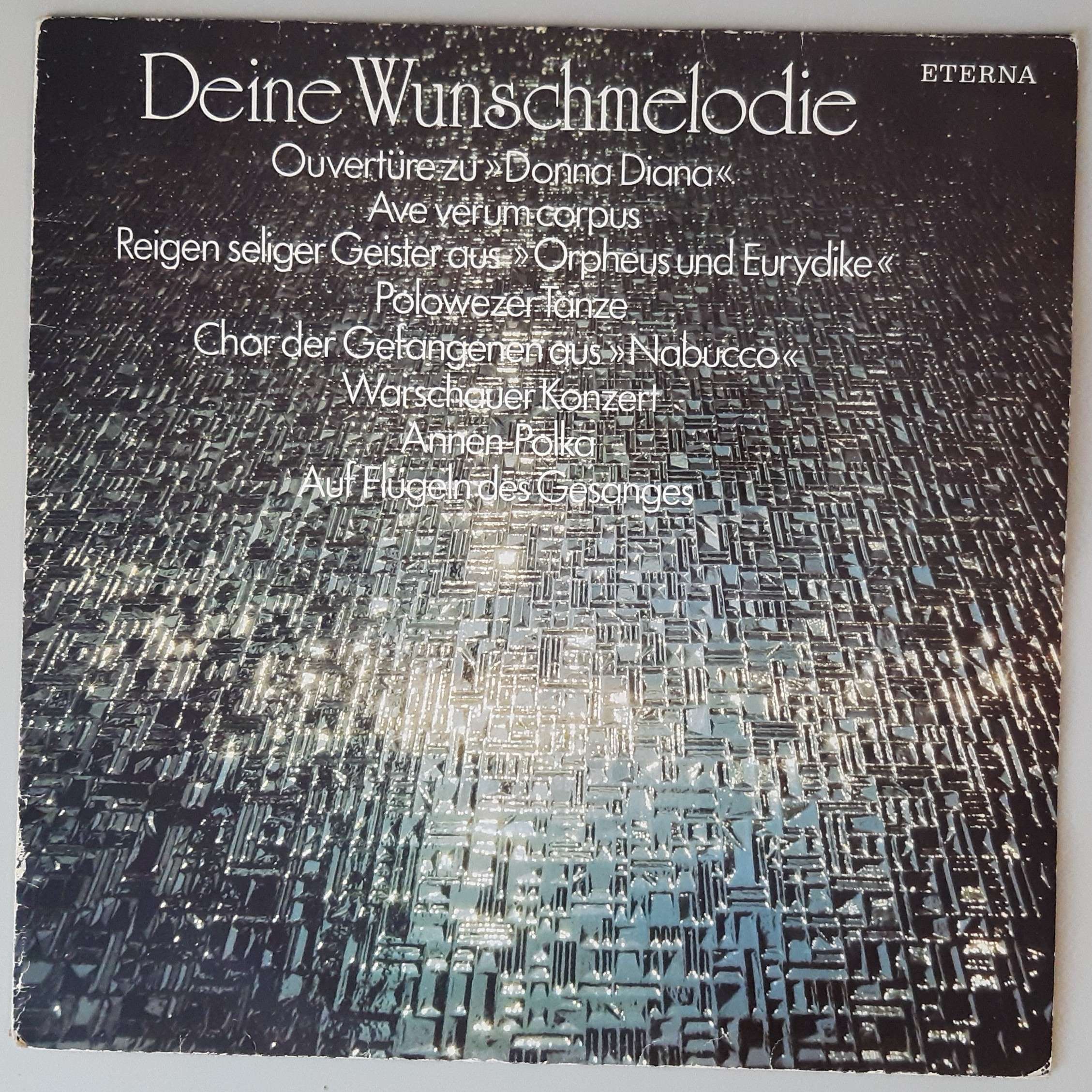 Various – "Deine Wunschmelodie" (ETERNA – 8 25 646) Ausgabe 1983 Cover Vorderseite