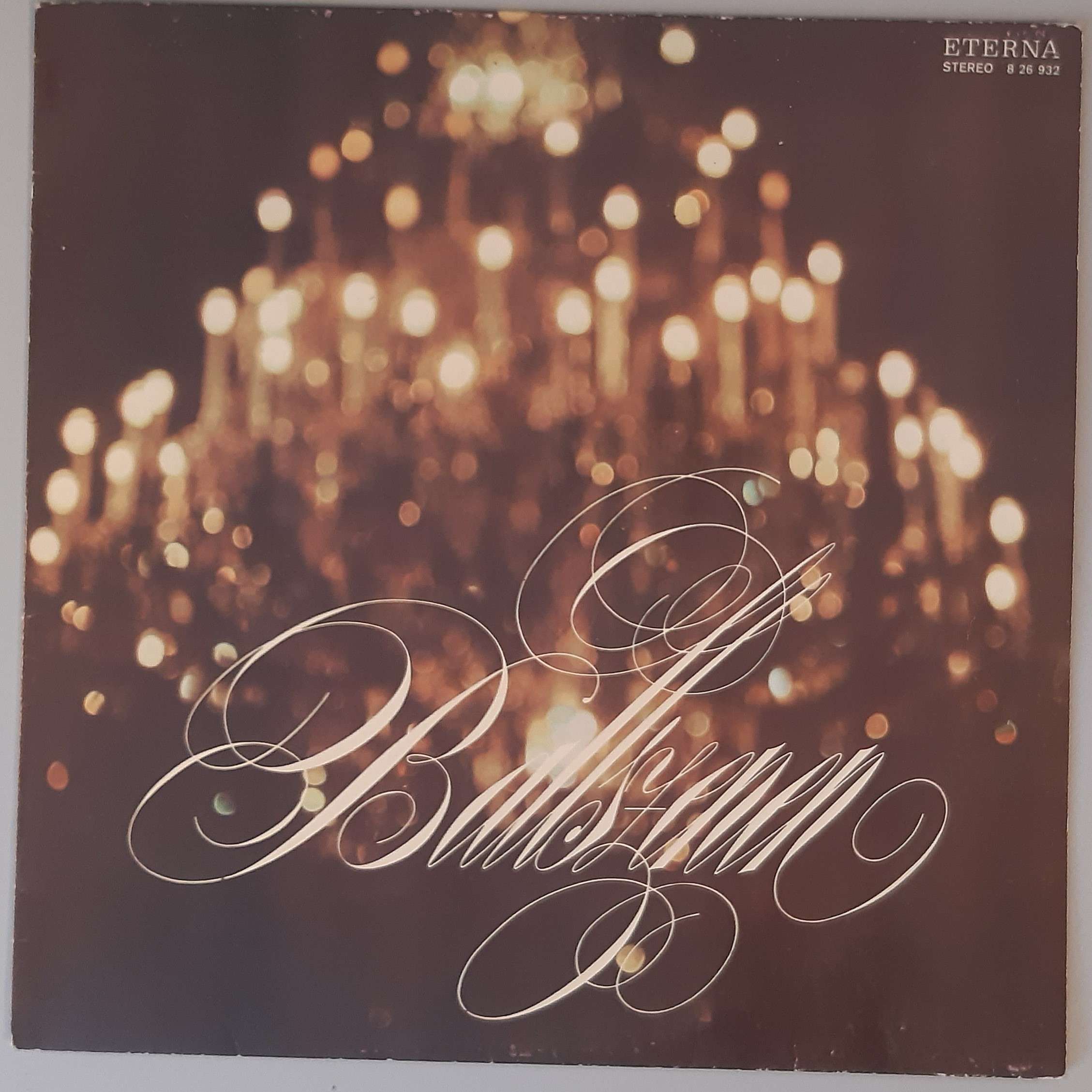 Various – "Ballszenen" (ETERNA – 8 26 932) Cover Vorderseite