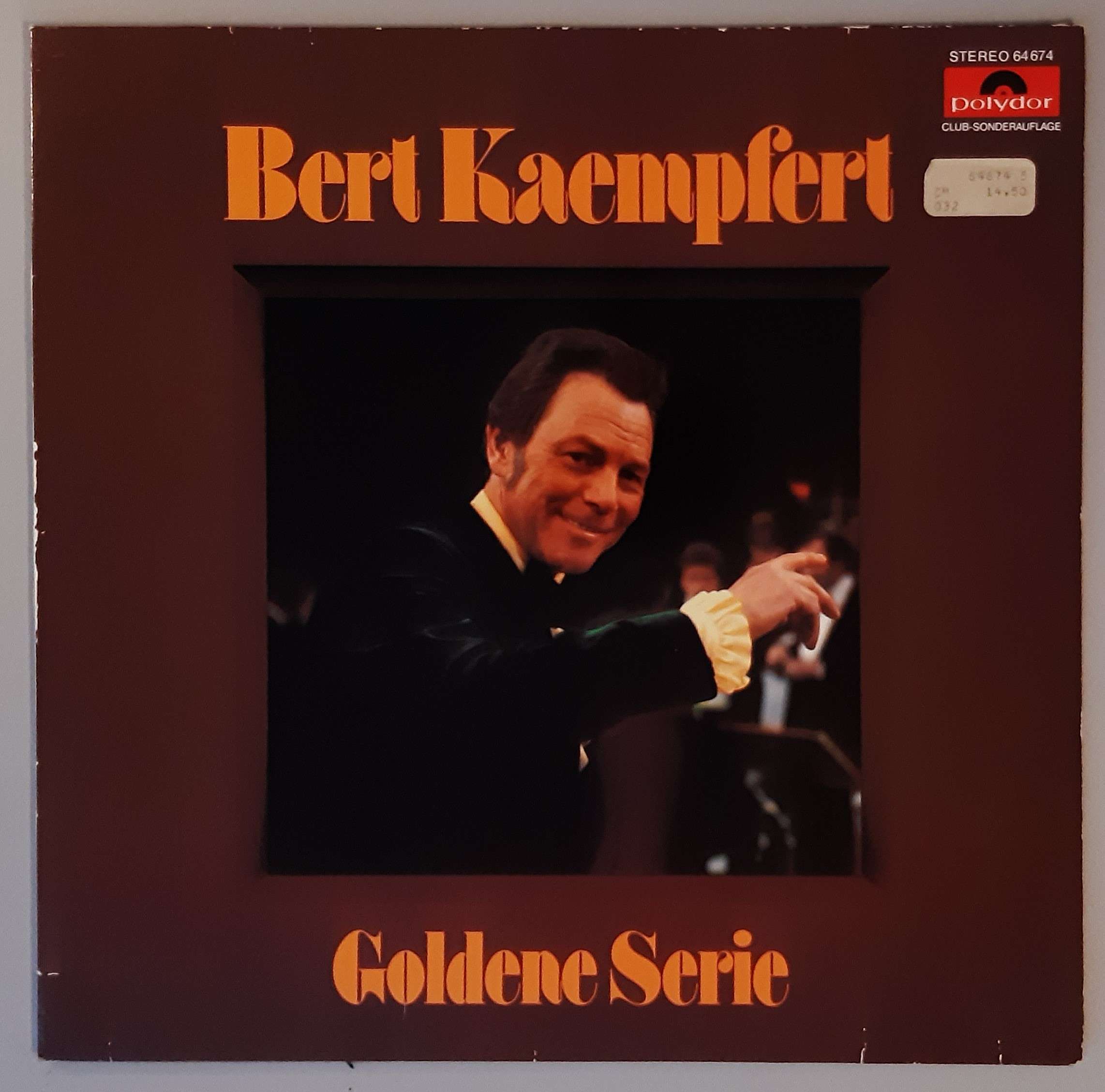 Bert Kaempfert – "Goldene Serie" (Polydor – 64 674) Cover Vorderseite