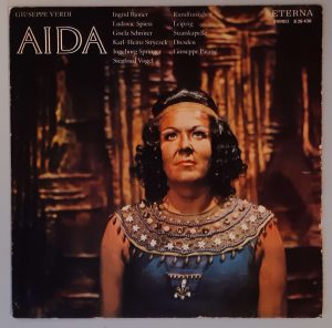 Giuseppe Verdi – "Aida" (ETERNA – 8 26 436) Cover Vorderseite