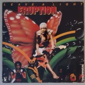 Eruption– "Leave A Light" (Hansa International – 200 213 320) Cover Vorderseite