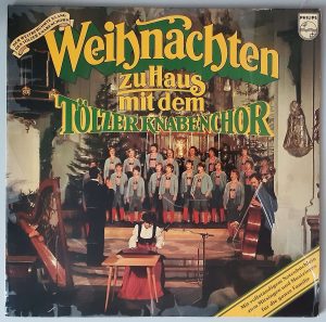 Tölzer Knabenchor – "Weihnachten Zu Haus Mit Dem Tölzer Knabenchor" (Philips – 6305 376) Cover Vorderseite