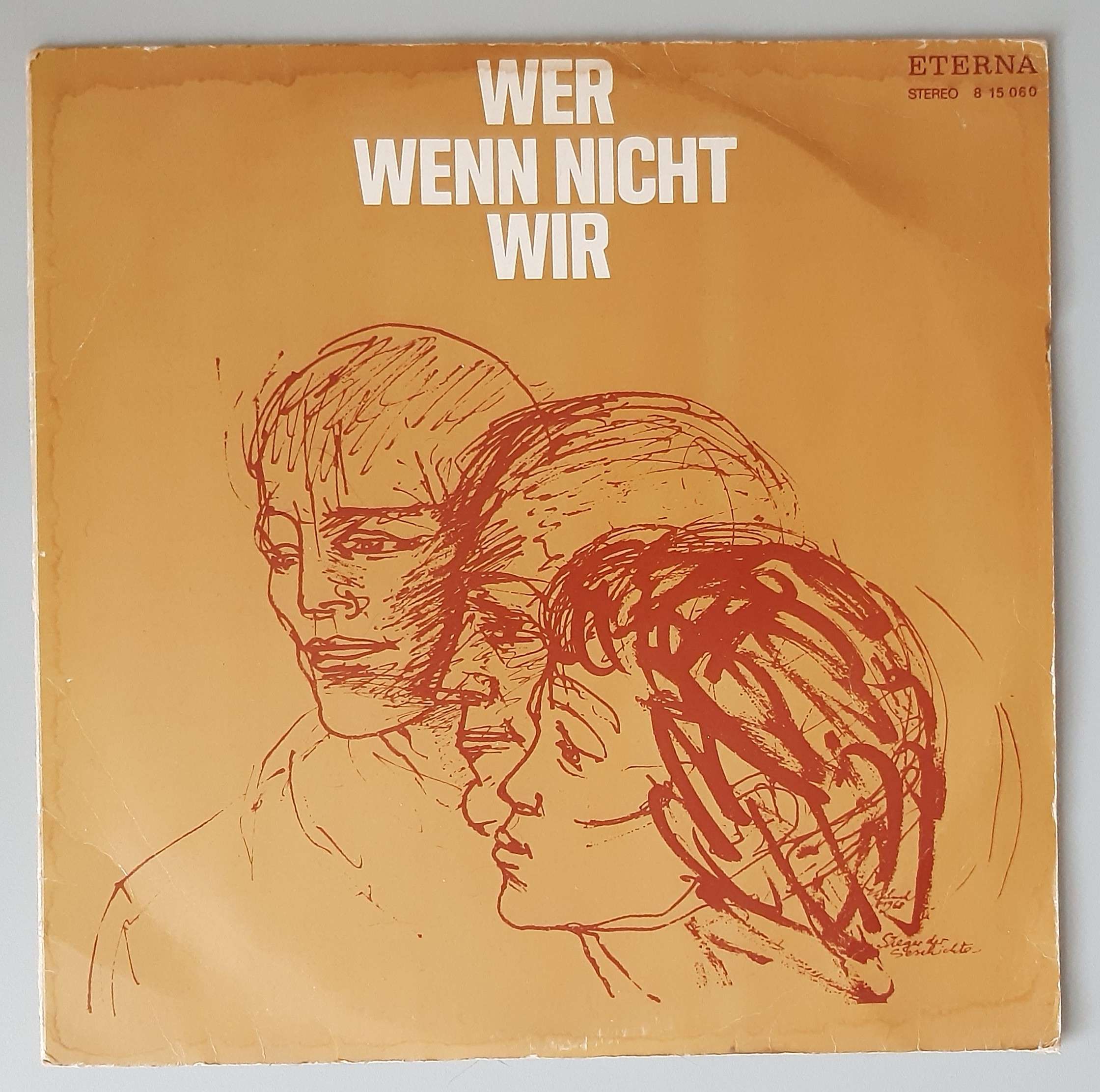 Various – "Wer, Wenn Nicht Wir (2. Festival Des Politischen Liedes)" Cover Vorderseite