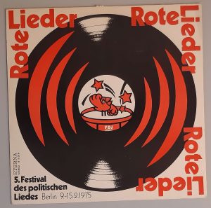 Various – "Rote Lieder (5. Festival Des Politischen Liedes)" (ETERNA – 8 15 078) Cover Vorderseite