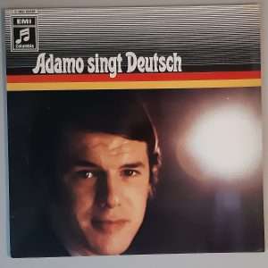 Adamo – "Adamo Singt Deutsch" (Columbia – 1 C 062-23 056) Cover Vorderseite