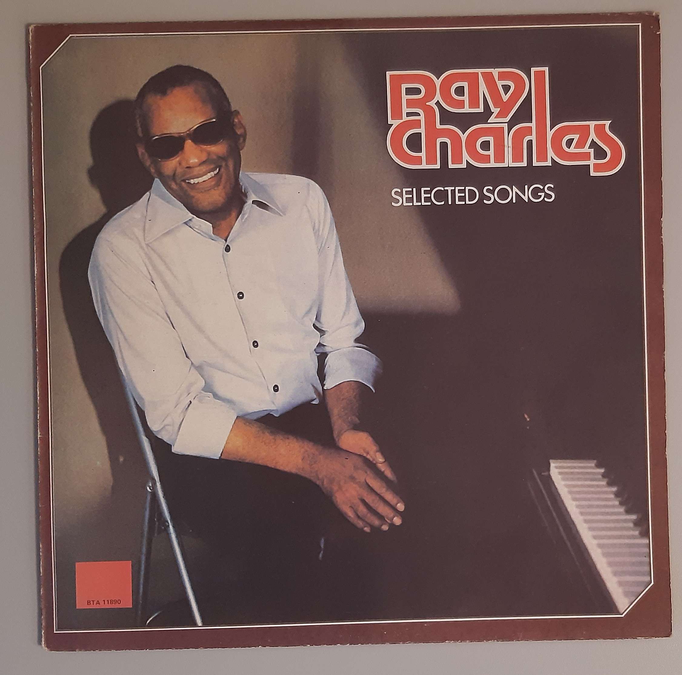 Ray Charles – "Selected Songs" (Balkanton – ВТА 11890) Cover Vorderseite