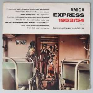 Various – "Amiga-Express 1953/54" ( AMIGA – 8 50 001) Cover Vorderseite
