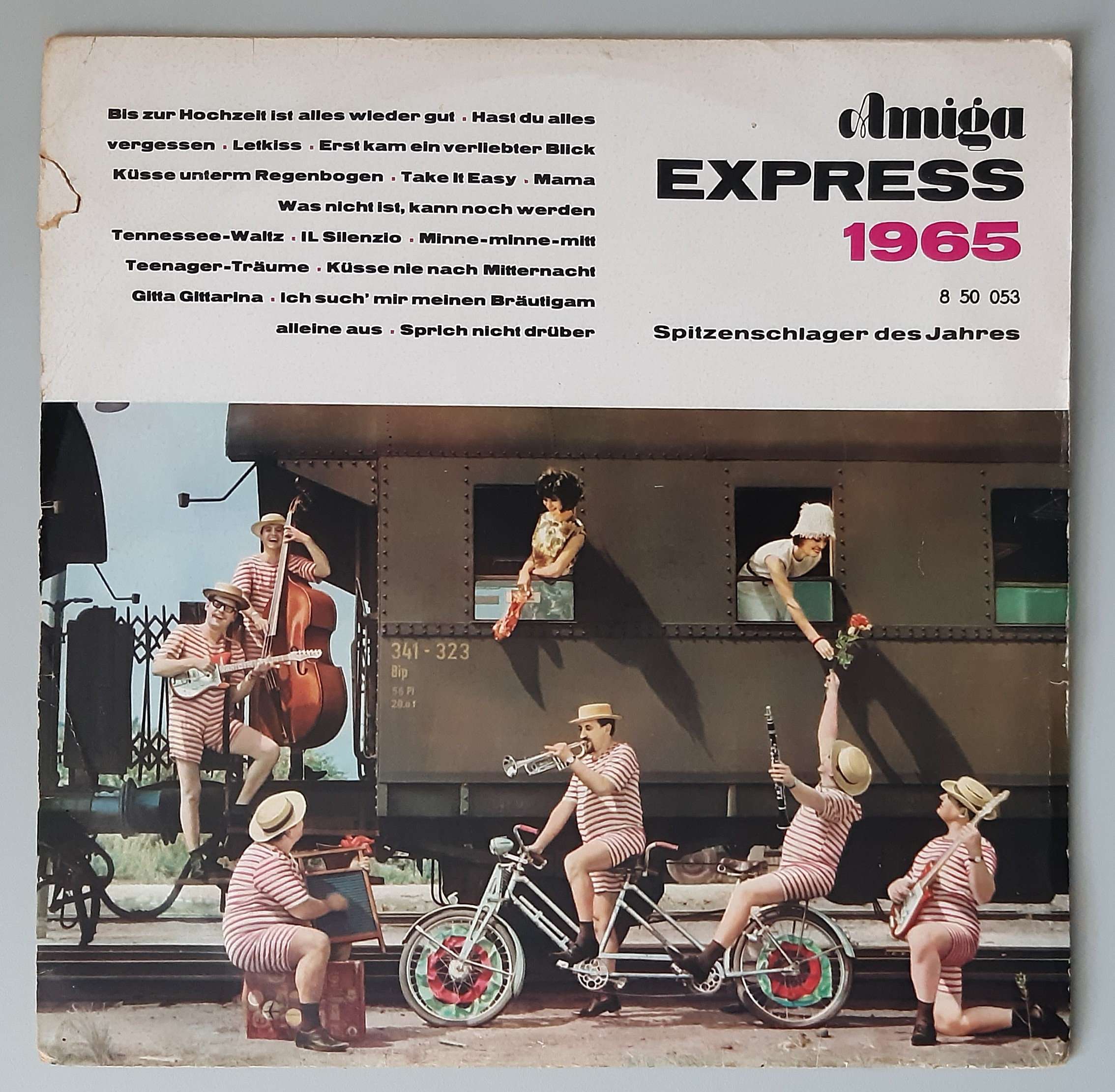 Various – "Amiga-Express 1965" (Amiga – 8 50 053) Cover Vorderseite