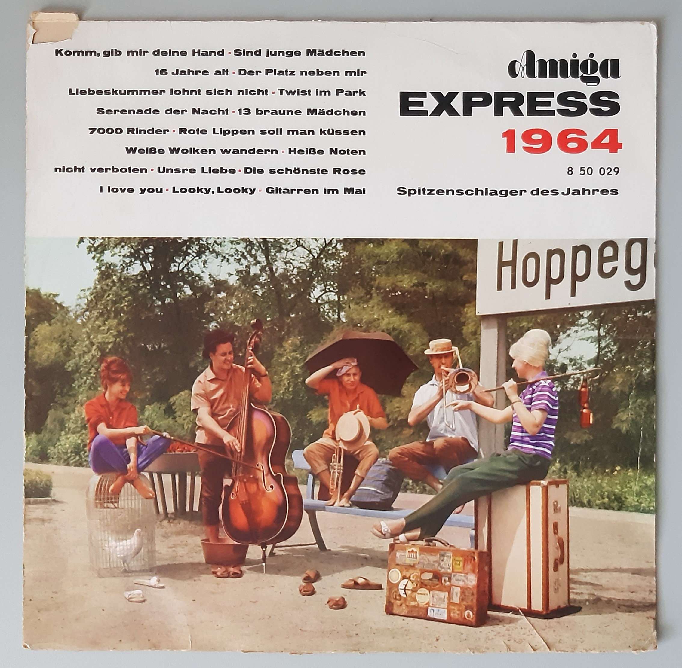 Various – "Amiga-Express 1964" (AMIGA – 8 50 029) Cover Vorderseite