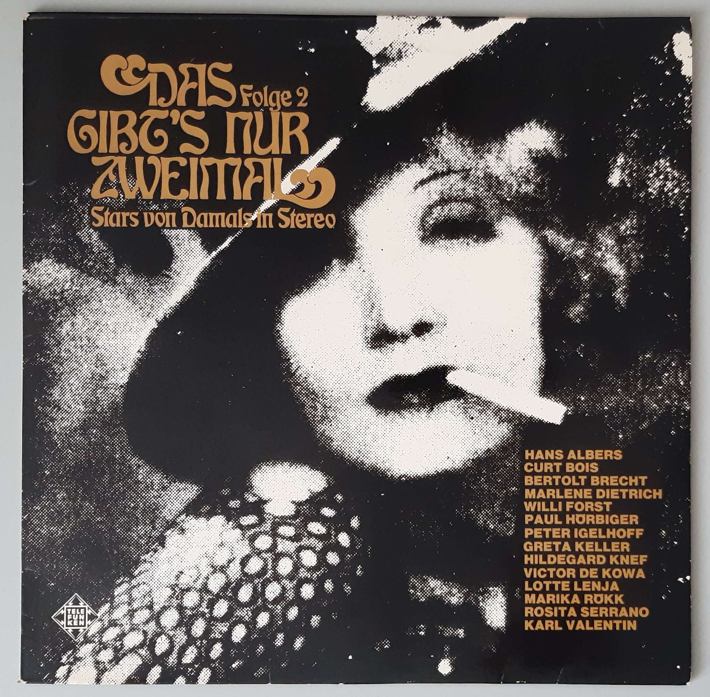 Various – "Das Gibt's Nur Zweimal (Folge 2)" (Telefunken – SLE 14 772-P) Cover Vorderseite