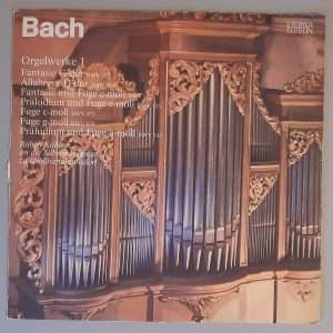 J.S. Bach, "Orgelwerke 1 (Fantasie G-dur BWV 572 / Allabreve D-dur) (Eterna 8 25 561) Cover Vorderseite
