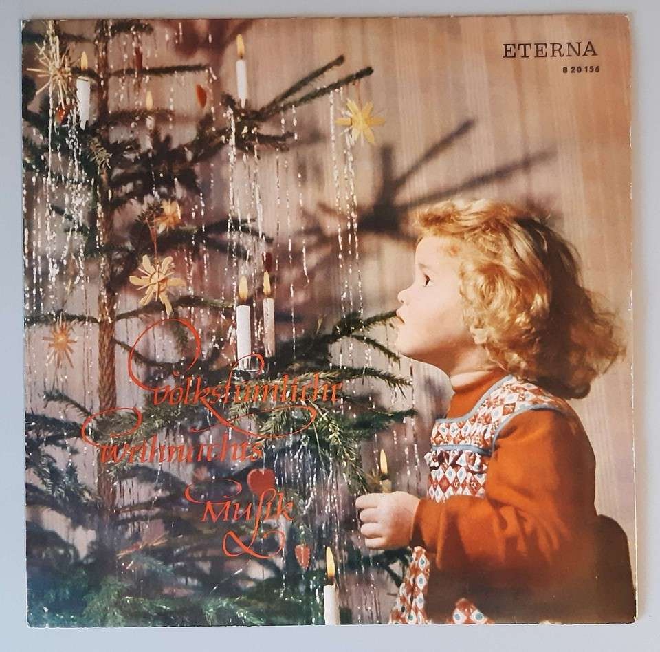 Various – "Weihnachtslieder" (ETERNA – 8 20 156) Cover Vorderseite