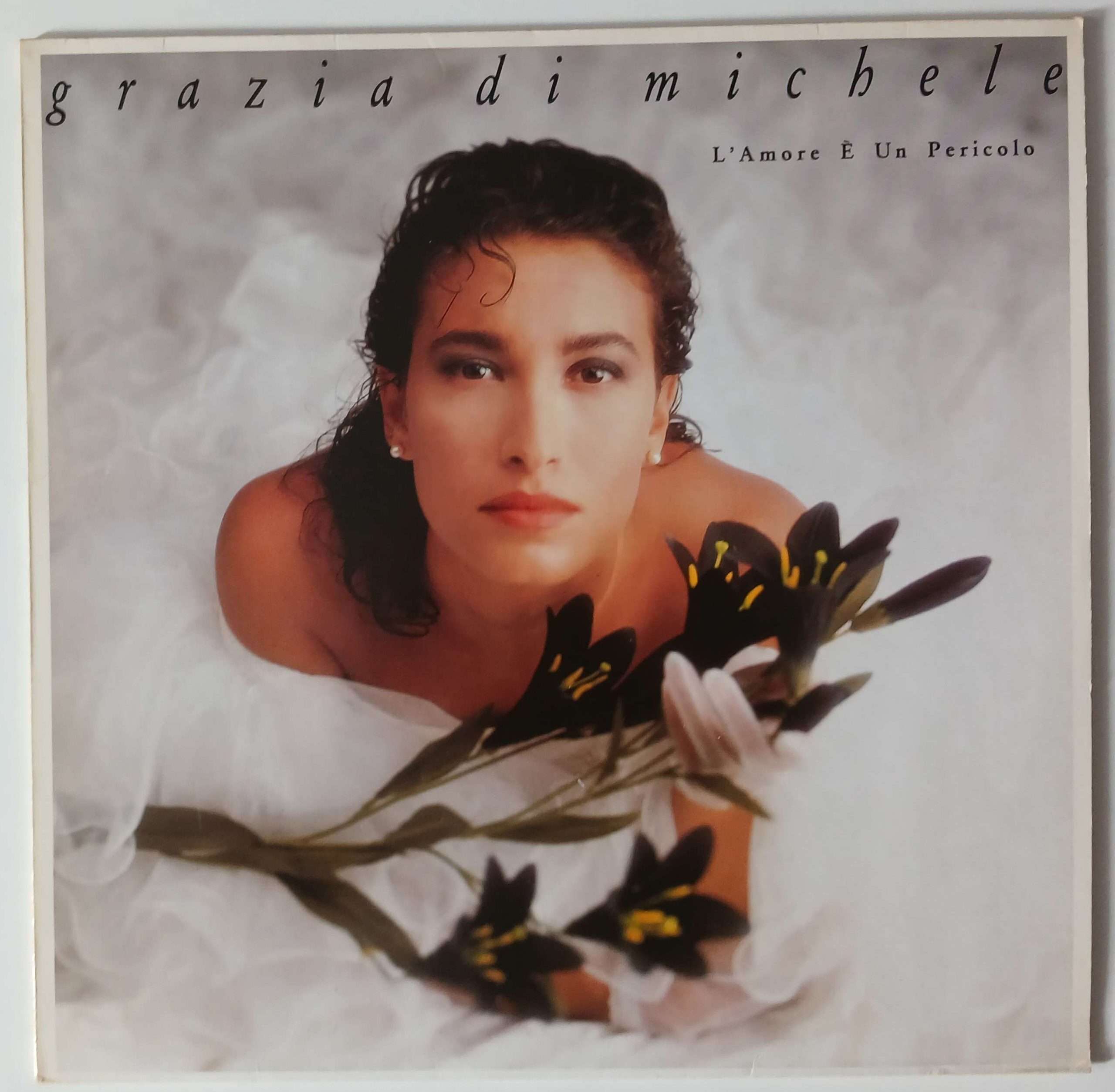 Grazia di Michele - "L'Amore È Un Pericolo" (WEA – 244 631-1) Cover Vorderseite