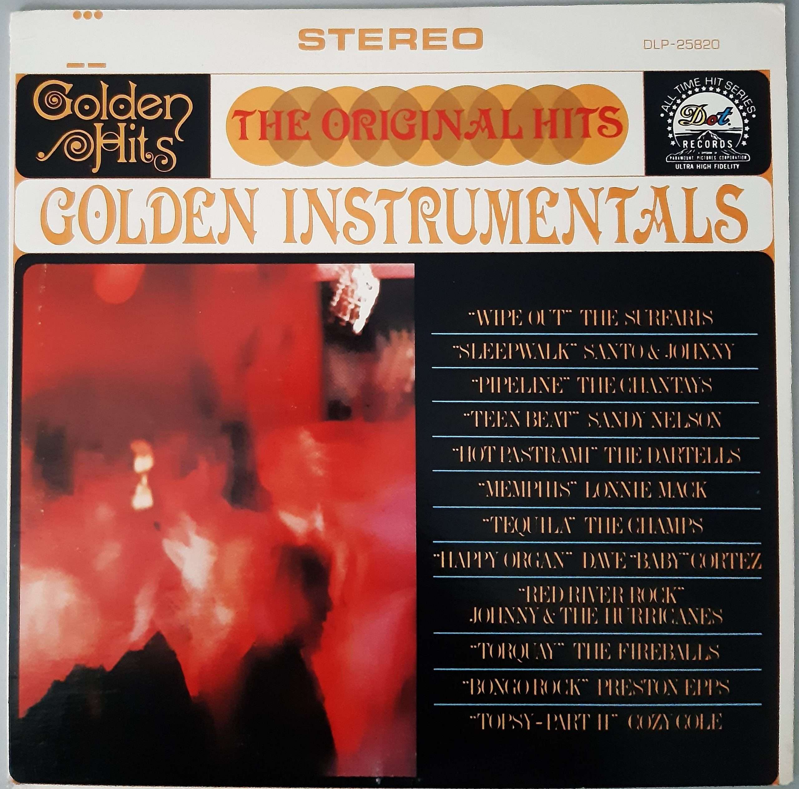 Various – "Golden Instrumentals" (Dot Records – DLP-25.820) Cover Vorderseite