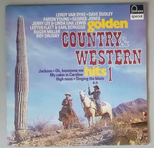 Various – "Golden Country & Western Hits 1" (Fontana – 6430 034) Cover Vorderseite