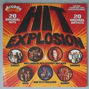 Various – "Hit Explosion - 20 Original Hits, 20 Original Artists"  (Arcade Records – ADE G 11) Cover Vorderseite