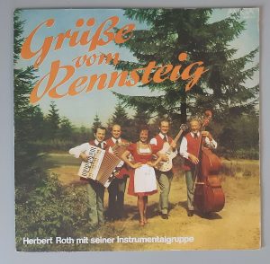 Herbert Roth – "Grüße Vom Rennsteig" (AMIGA – 8 45 111) Cover Vorderseite