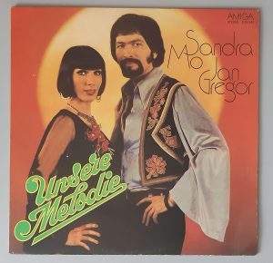 Sandra Mo & Jan Gregor – "Unsere Melodie" (AMIGA – 8 55 590) Cover Vorderseite