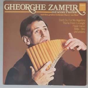 Gheorghe Zamfir – "Gheorghe Zamfir Mit Seiner Panflöte" (AMIGA – 8 55 948) Cover Vorderseite