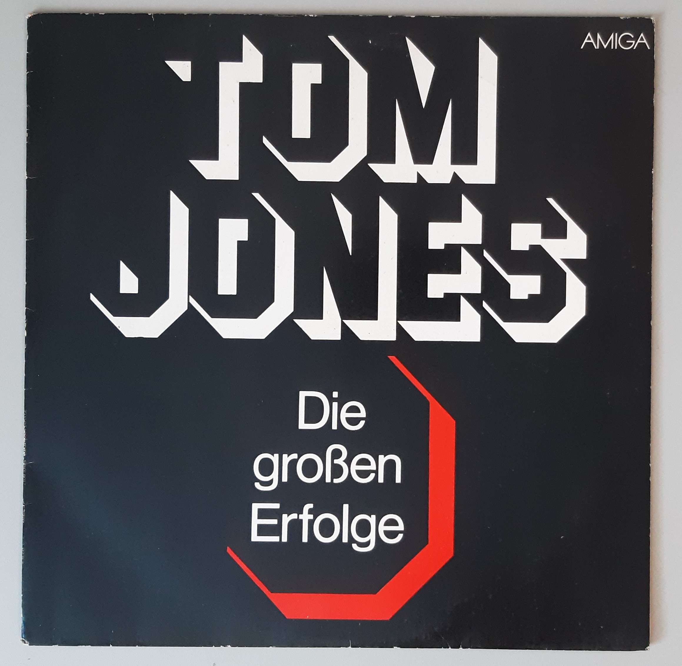 Tom Jones – "Die Großen Erfolge" (AMIGA – 8 55 739) Cover Vorderseite