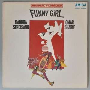 Jule Styne – "Funny Girl (Original Filmmusik)" (AMIGA – 8 45 083) Cover Vorderseite