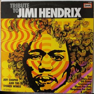 Jeff Cooper And The Stoned Wings – Tribute To Jimi Hendrix (Europa - E 454) Cover Vorderseite