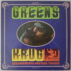 Manfred Krug / Günther Fischer-Quintett – "No. 3: Greens" (AMIGA – 8 55 357) Cover Vorderseite