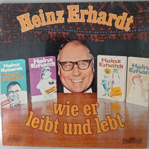 Heinz Erhardt "Wie er leibt und lebt" (Intercord – 28951-2 U) Cover Vorderseite