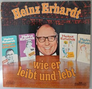 Heinz Erhardt "Wie er leibt und lebt" (Intercord – 28951-2 U) Cover Vorderseite