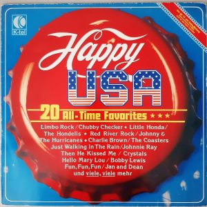 Various – "Happy USA (20 All-Time Favorites)" (K-Tel – TG 1217) Cover Vorderseite