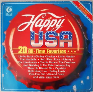 Various – "Happy USA (20 All-Time Favorites)" (K-Tel – TG 1217) Cover Vorderseite