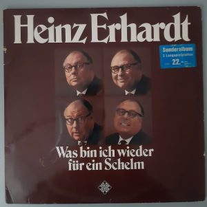 Heinz Erhardt – "Was Bin Ich Wieder Für Ein Schelm" (Telefunken – TS 3155/1) Cover Vorderseite