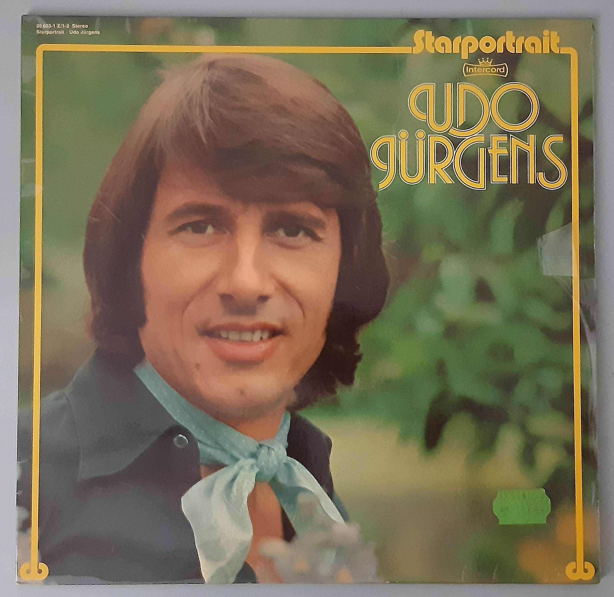 Udo Jürgens "Starportrait" (Intercord – 26 603-1 Z/1-2) Cover Vorderseite