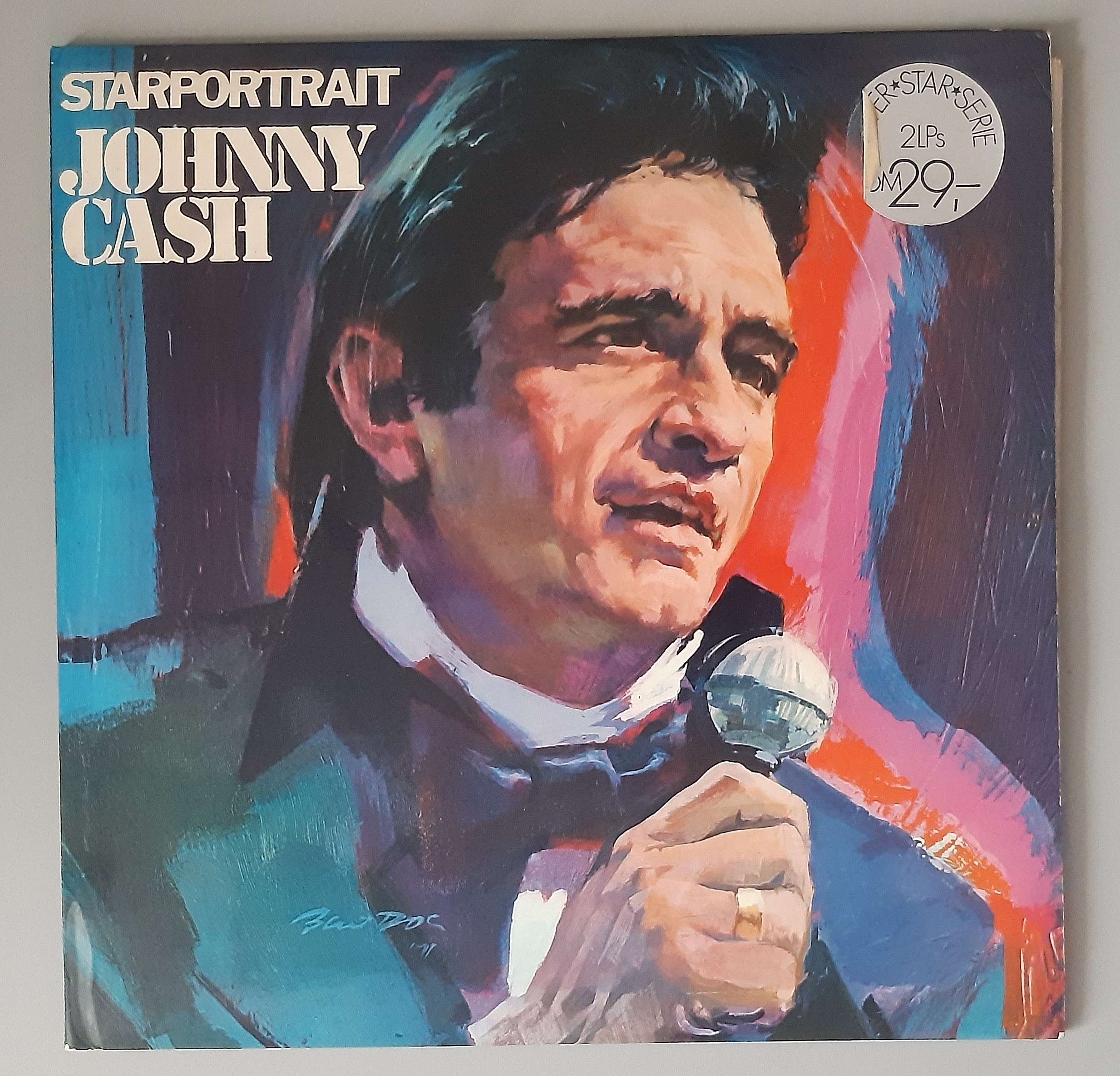 Johnny Cash – "Starportrait" (CBS – S 67201) Cover Vorderseite