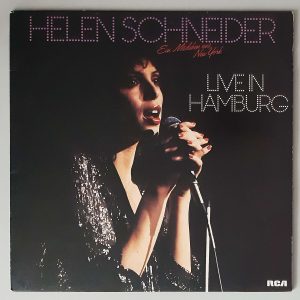 Helen Schneider – "Live In Hamburg" (RCA – PL 42775) Cover Vorderseite