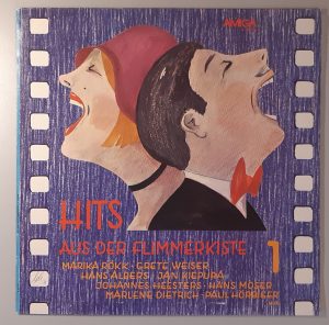 Various - Hits Aus Der Flimmerkiste 1" (AMIGA – 8 40 173) Cover Vorderseite