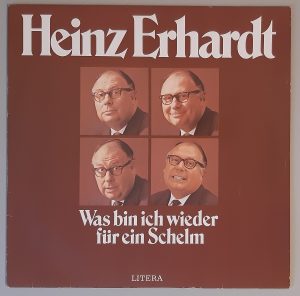 Heinz Erhardt – "Was Bin Ich Wieder Für Ein Schelm" (LITERA – 8 65 388) Cover Vorderseite
