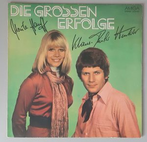 Monika Hauff Und Klaus-Dieter Henkler – "Die Grossen Erfolge" (AMIGA – 8 55 453) Cover Vorderseite