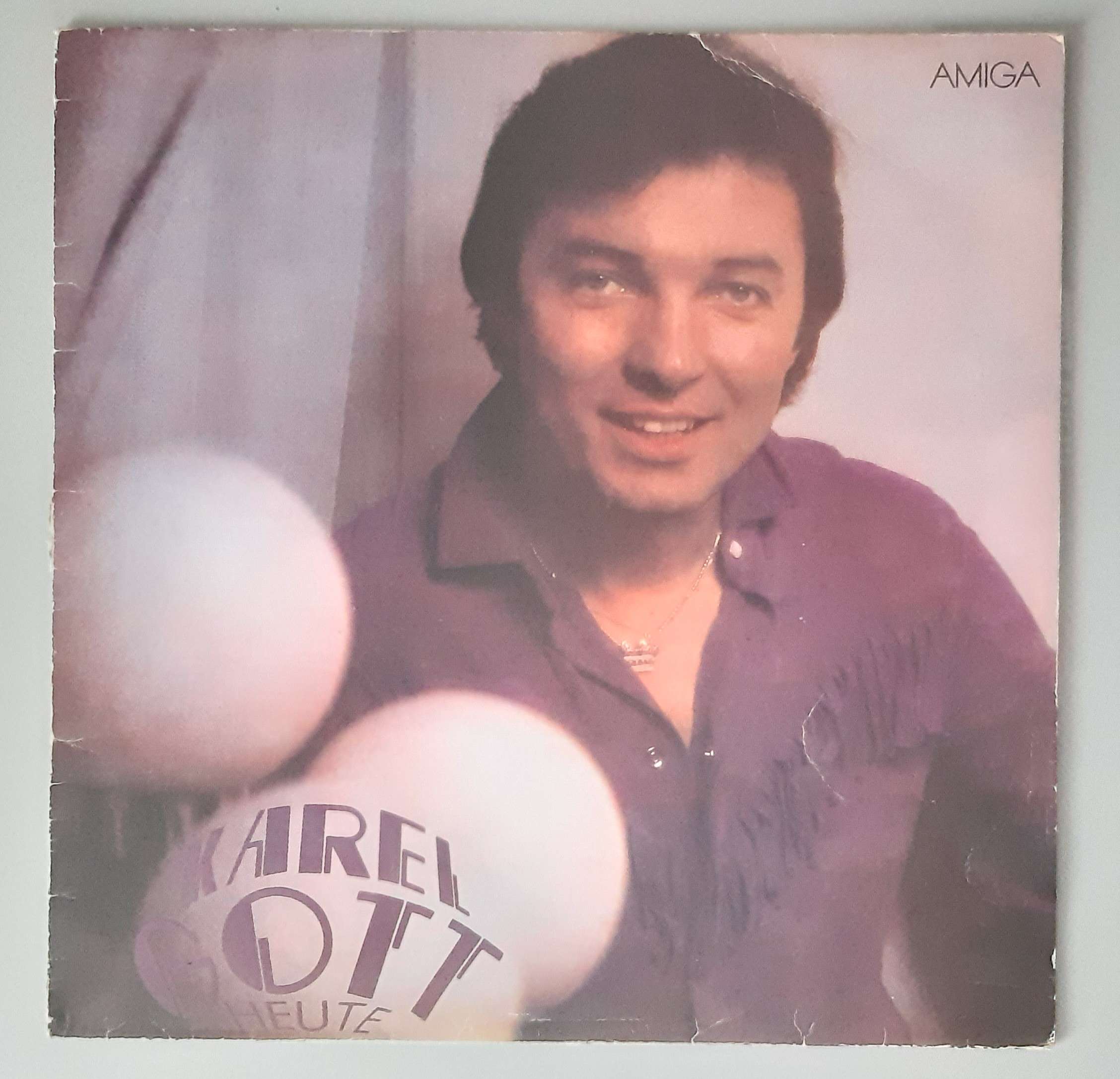 Karel Gott – "Heute" (AMIGA – 8 55 744) Cover Vorderseite