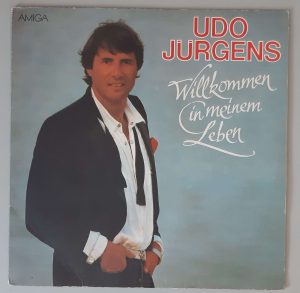Udo Jürgens "Willkommen In Meinem Leben" (AMIGA - 8 56 146) Cover Vorderseite