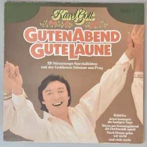 Karel Gott – "Guten Abend Gute Laune" (AMIGA – 8 55 862) Cover Vorderseite
