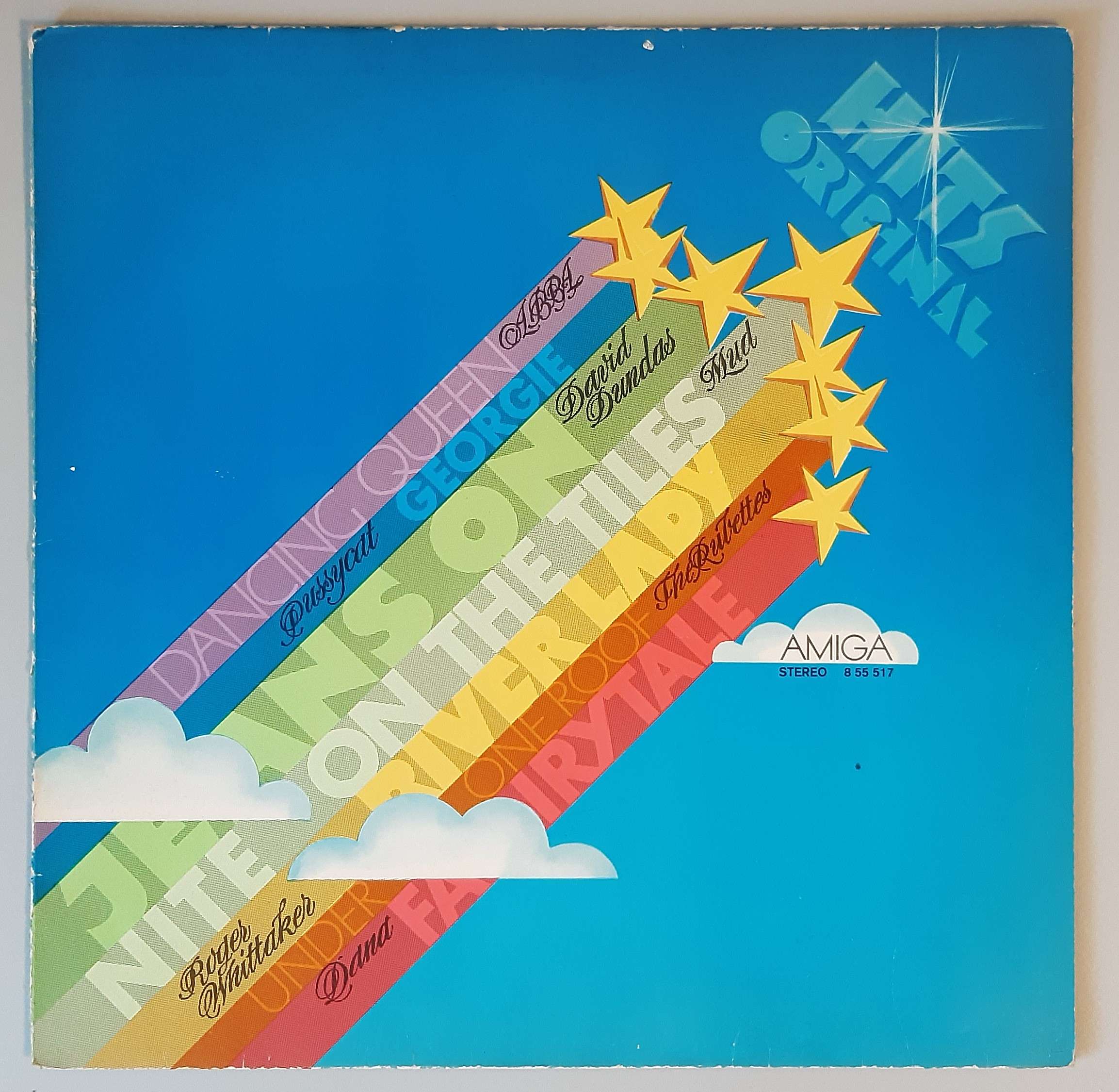 Various – "Hits Original" (AMIGA – 8 55 517) Cover Vorderseite