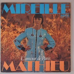 Mireille Mathieu – "L'Amour De Paris" (AMIGA – 8 55 305) Cover Vorderseite